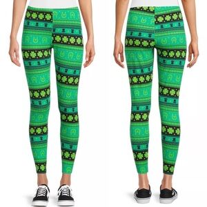 St. Patrick’s Day Leggings 3X NWOT